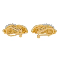 Boucles d'oreilles Or jaune Diamant