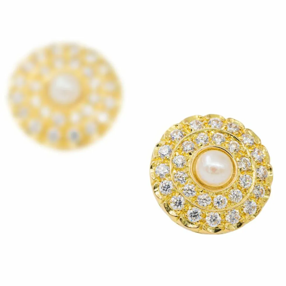 Boucles d'oreilles Or jaune Diamant