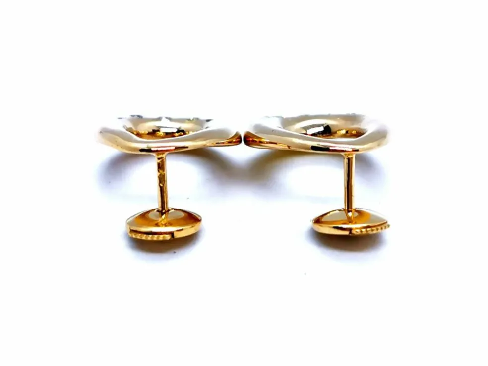 Boucles d'oreilles Or jaune Diamant