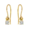 Boucles d'oreilles Or rose Diamant