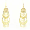 Boucles d'oreilles pendantes en or jaune
