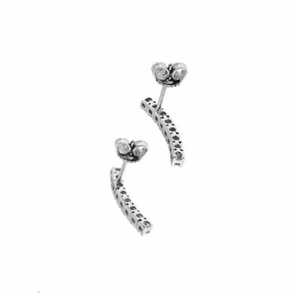 Boucles d'oreilles pendantes en diamant
