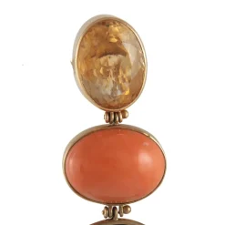 Boucles d'oreilles pendantes Pièces antiques