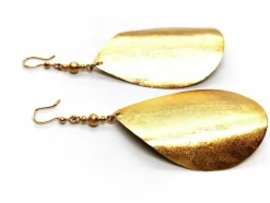 Boucles d'oreilles Pendantes Or jaune