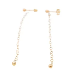 Boucles d'oreilles Pendantes Or rose