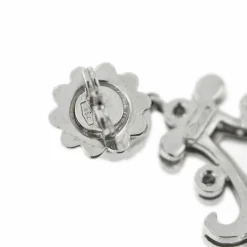 Boucles d'oreilles pendantes diamants