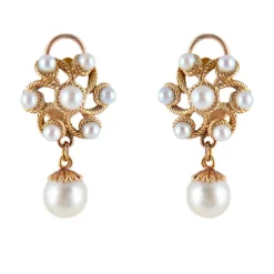 Boucles d'oreilles Perles