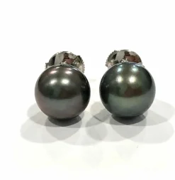 Boucles d'oreilles perles de Tahiti
