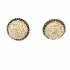 Boucles d'oreilles Perles antiques