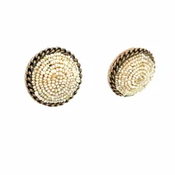 Boucles d'oreilles Perles antiques