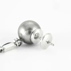 Boucles d'oreilles perles des Mers du Sud et Tahiti