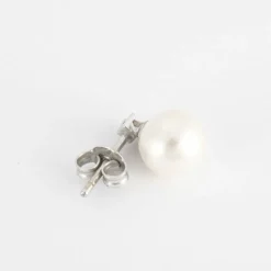 Boucles d'oreilles Perles Diamants