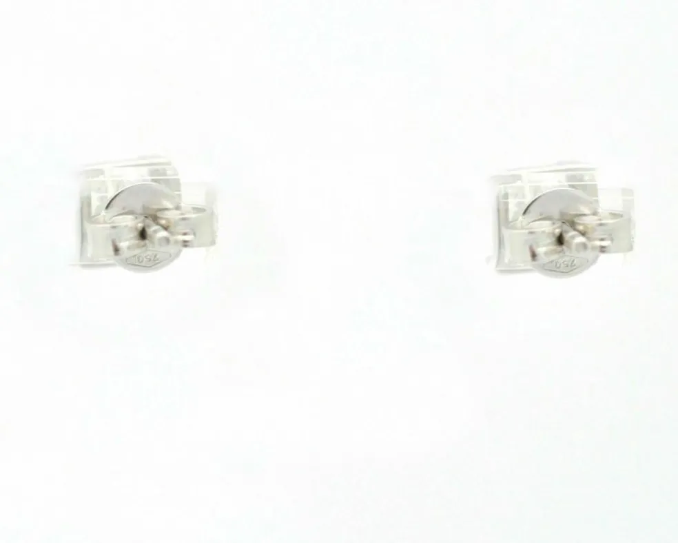 Boucles d'oreilles point lumineux avec diamants de 0,98 ct