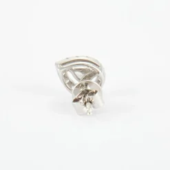 Boucles d'oreilles poires en Or blanc diamants
