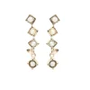 Boucles d'oreilles époque 1810 en or