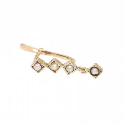 Boucles d'oreilles époque 1810 en or