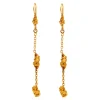 Boucles d'oreilles Pépites d'or