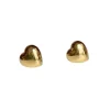 Boucles d’oreilles puces en or jaune