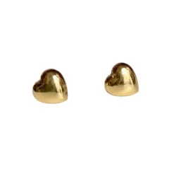 Boucles d’oreilles puces en or jaune