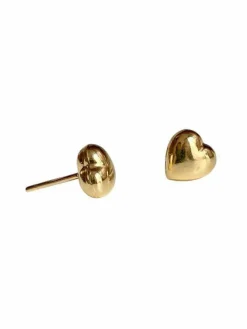 Boucles d’oreilles puces en or jaune