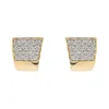Boucles d'oreilles Puces Or jaune Diamant