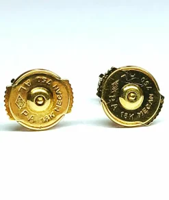 Boucles d'oreilles Puces Or jaune Diamant