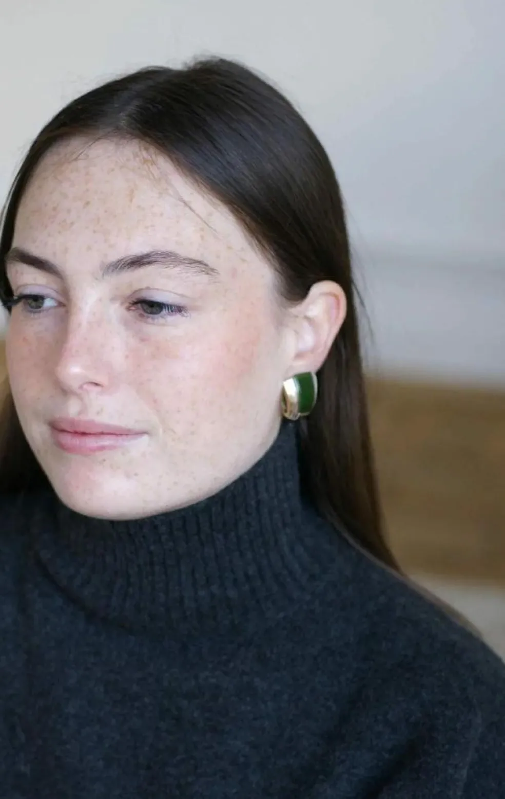 Boucles d'oreilles puiforcat par andré vassort jade sur or jaune et argent