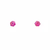 Boucles d’oreilles Rubis