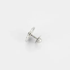 BOUCLES D'OREILLES SAPHIR, DIAMANTS