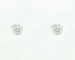 Boucles d'oreilles solitaire 0,60 Ct