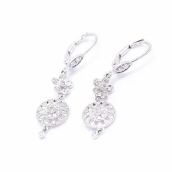 Boucles d'oreilles SUNNY Or blanc Diamants