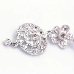 Boucles d'oreilles SUNNY Or blanc Diamants