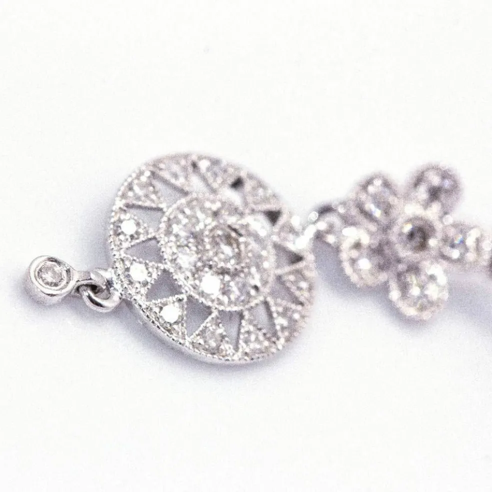 Boucles d'oreilles SUNNY Or blanc Diamants
