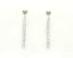 Boucles d'oreilles tennis King Charles