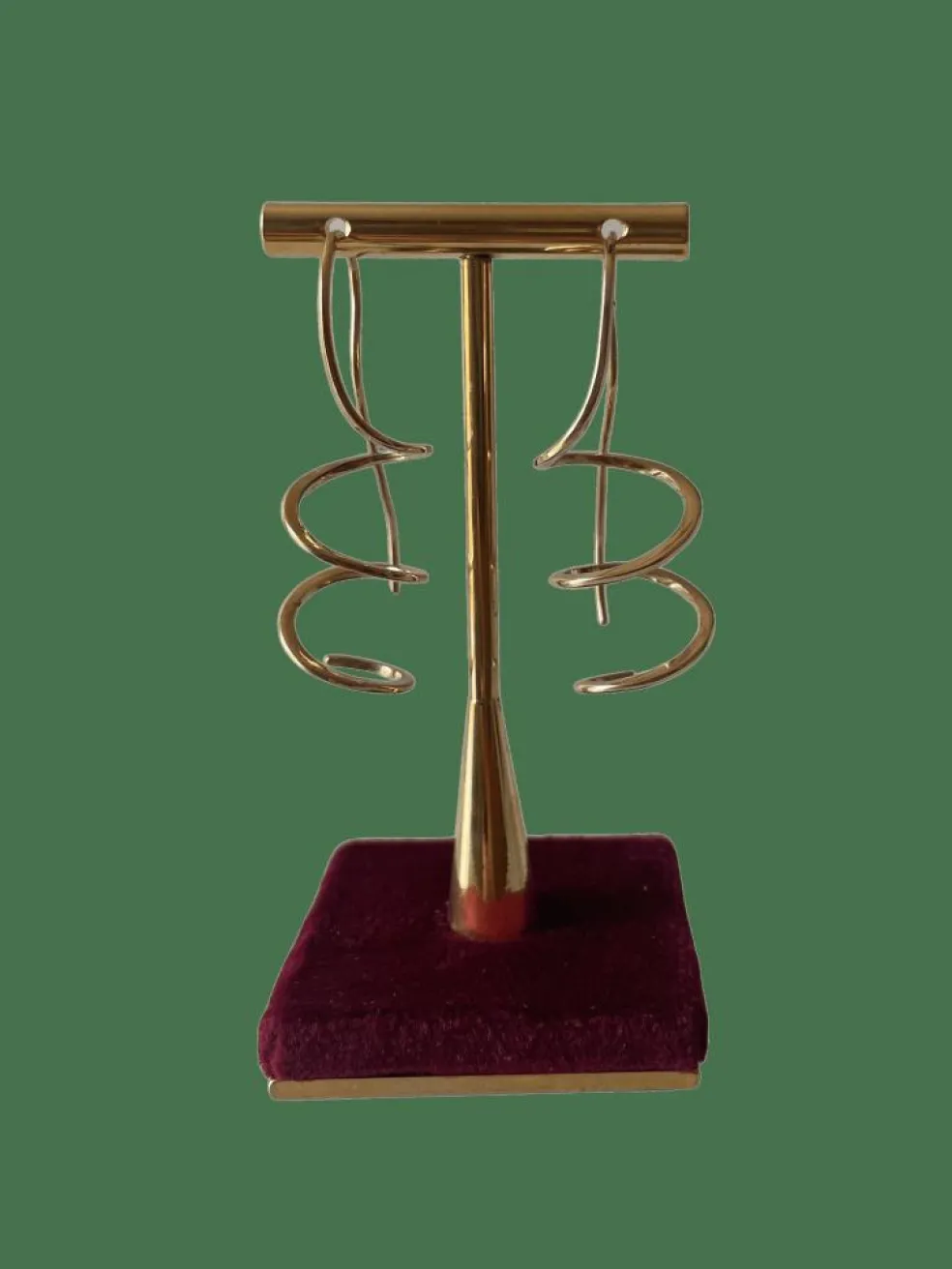 Boucles d'oreilles torsadées Gaia