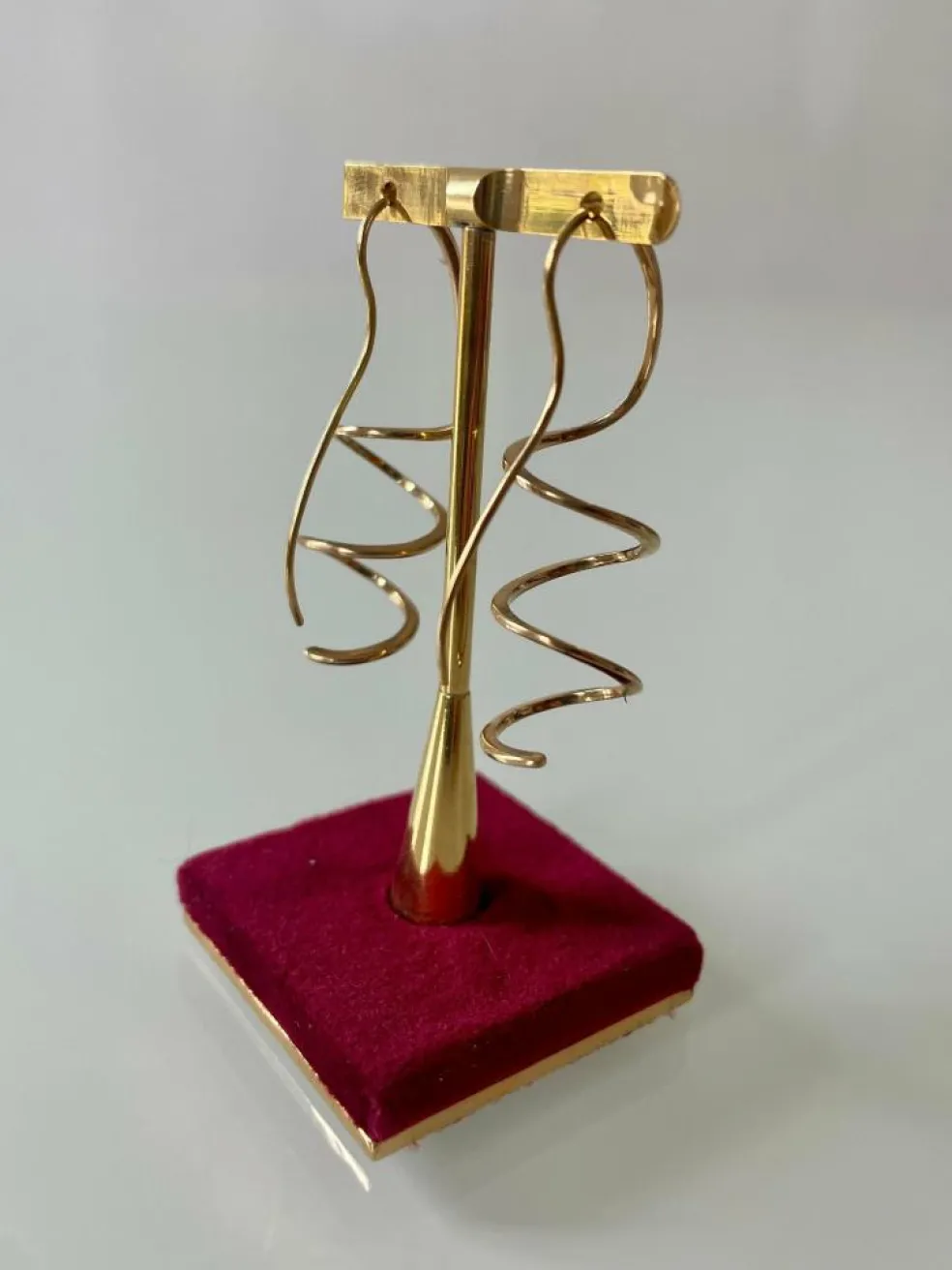 Boucles d'oreilles torsadées Gaia