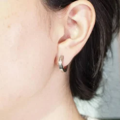 Boucles d'oreilles VETO avec diamants