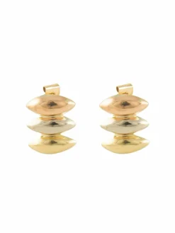 BOUCLES D'OREILLES VINTAGE 3 ORS