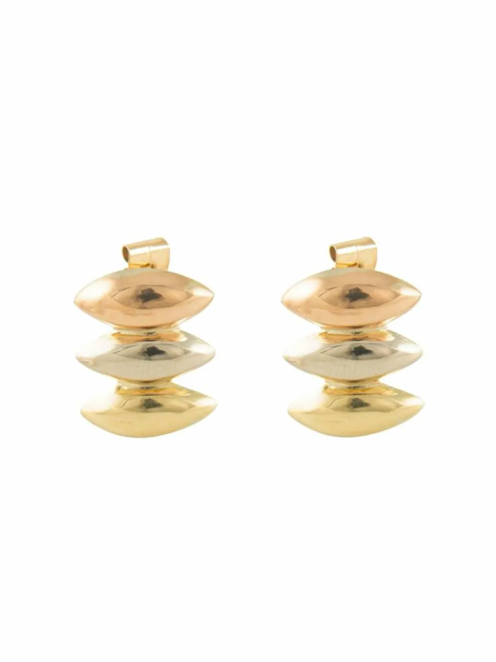 BOUCLES D'OREILLES VINTAGE 3 ORS