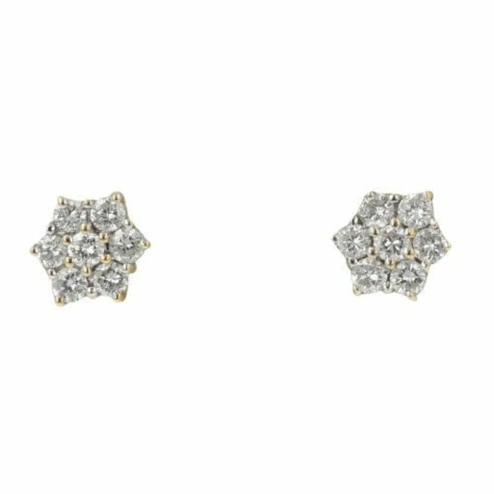 Boucles Oreilles Diamants