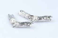 Boutons de manchette diamant en or blanc