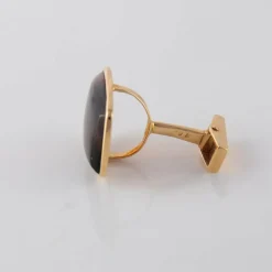 Boutons de manchette Ecaille de tortue
