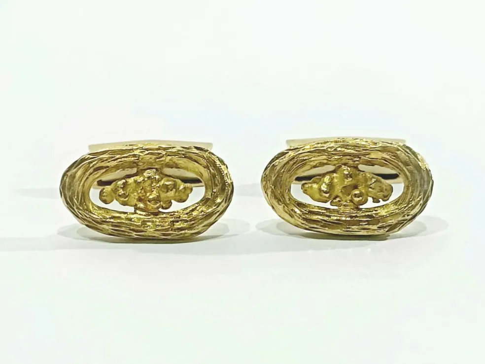 Boutons De Manchette En Or