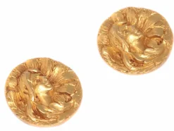 Boutons de manchette en or jaune