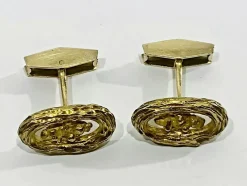 Boutons De Manchette En Or