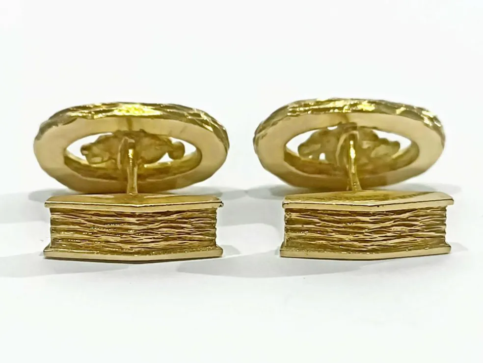 Boutons De Manchette En Or