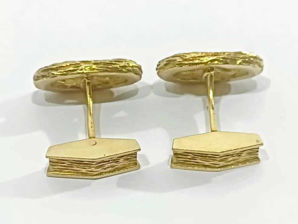 Boutons De Manchette En Or