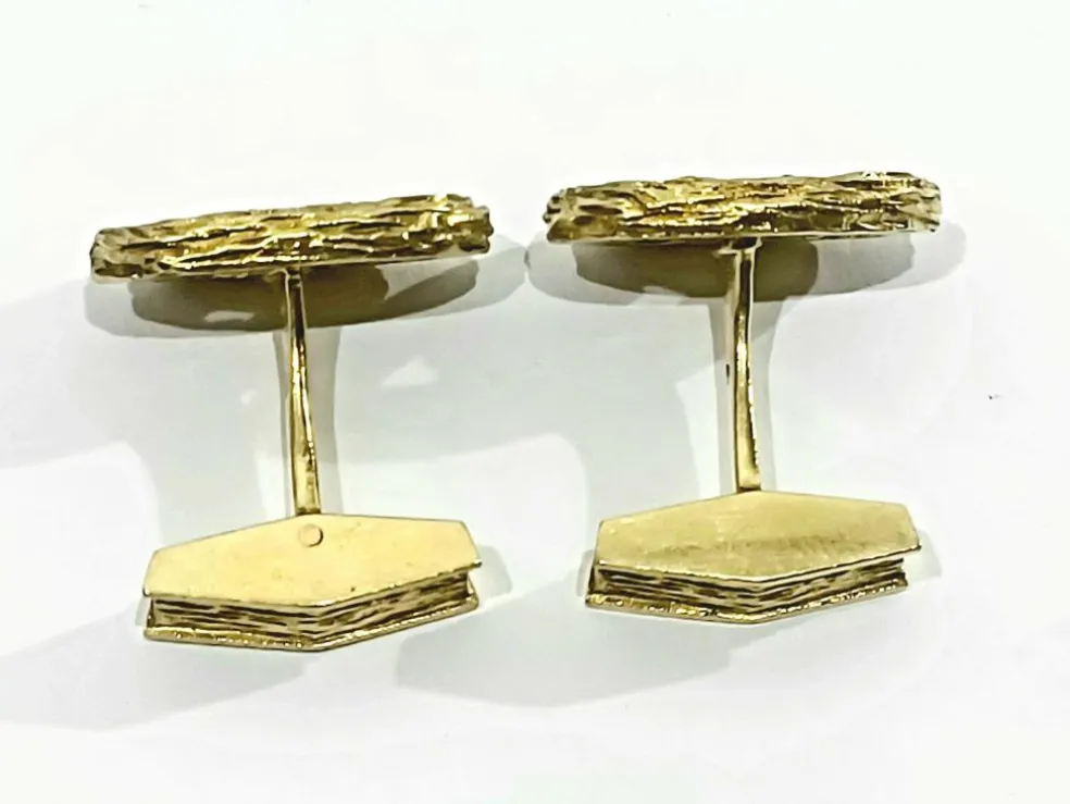 Boutons De Manchette En Or