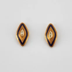 Boutons de manchette Or jaune & diamants