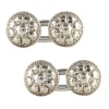 Boutons de manchettes anciens Argent